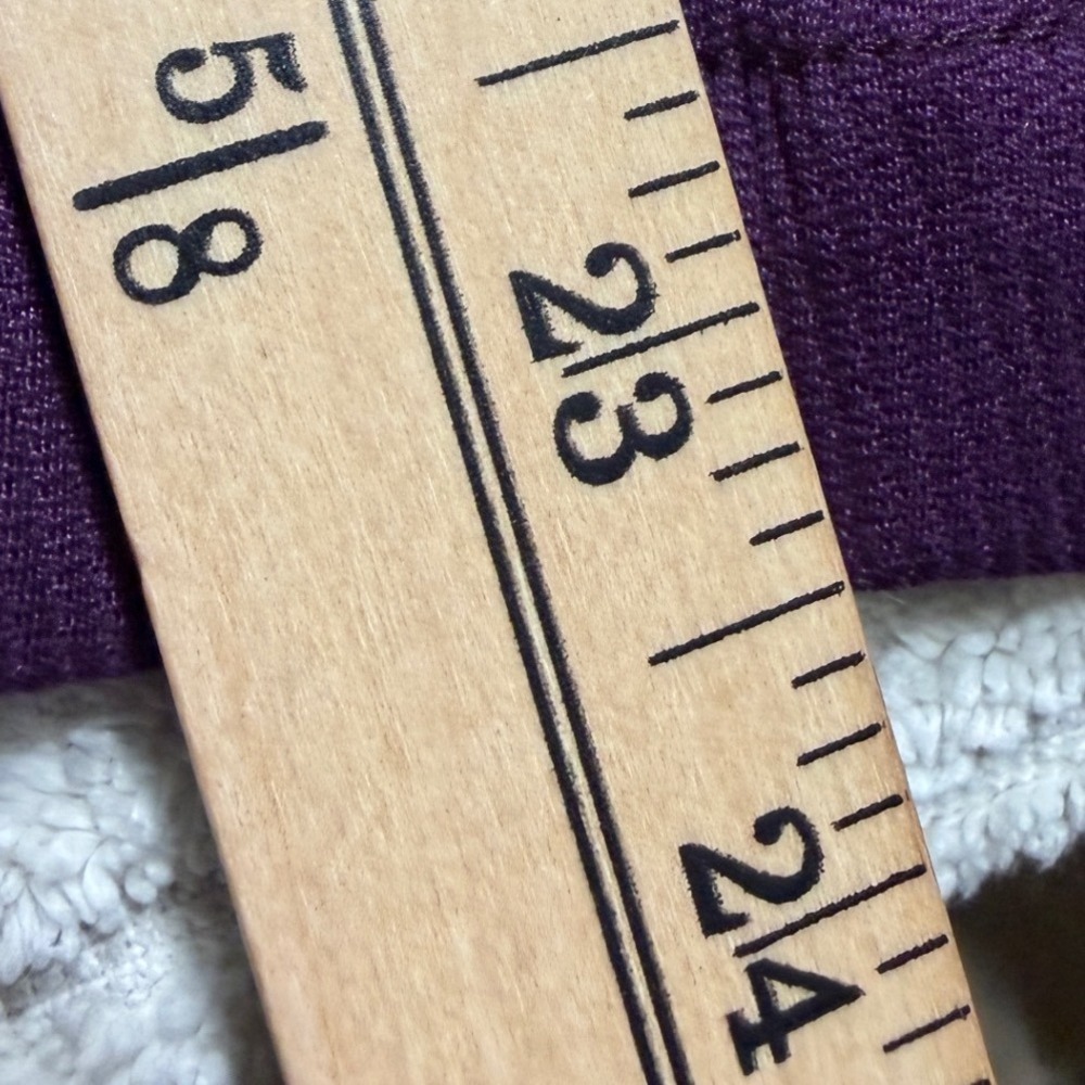 New Christopher & Banks Button‎ Down Jacket size Petite Large Purple - Picture 8 of 8